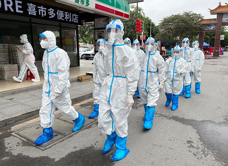 集团党员助力广州疫情封控区，筑牢抗疫“长城”